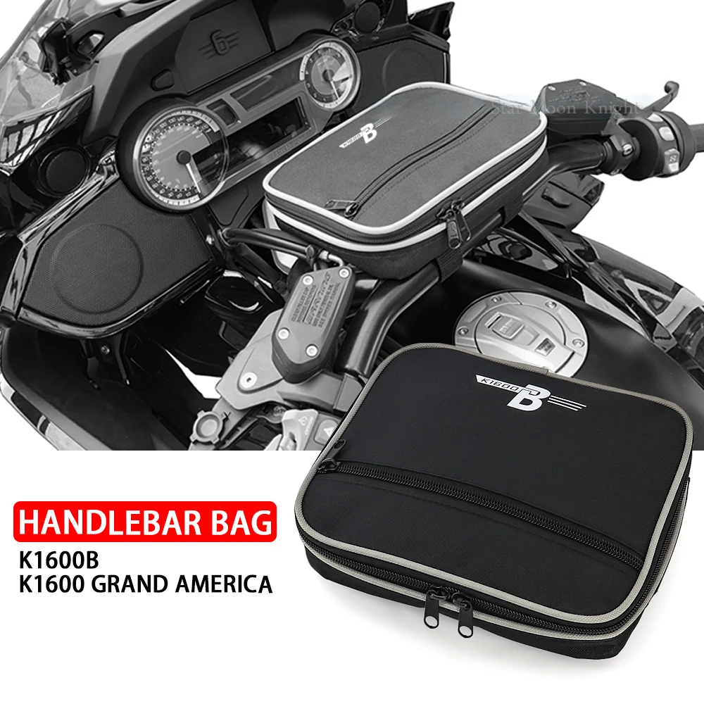 

For BMW K1600B K 1600 B K1600 Grand America GA Motorcycle Accessories Waterproof Bag Storage Handlebar bag Travel Tool bag