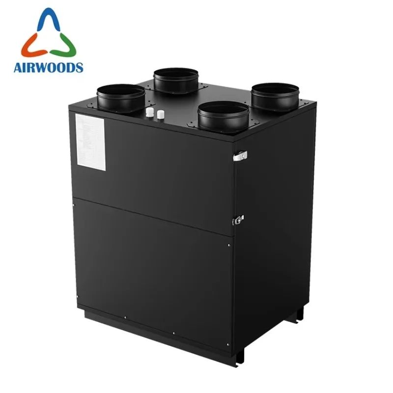 Heat Pump Hrv Erv 350m3/h Heat Recovery Ventilation System Home Air Heat Recuperator