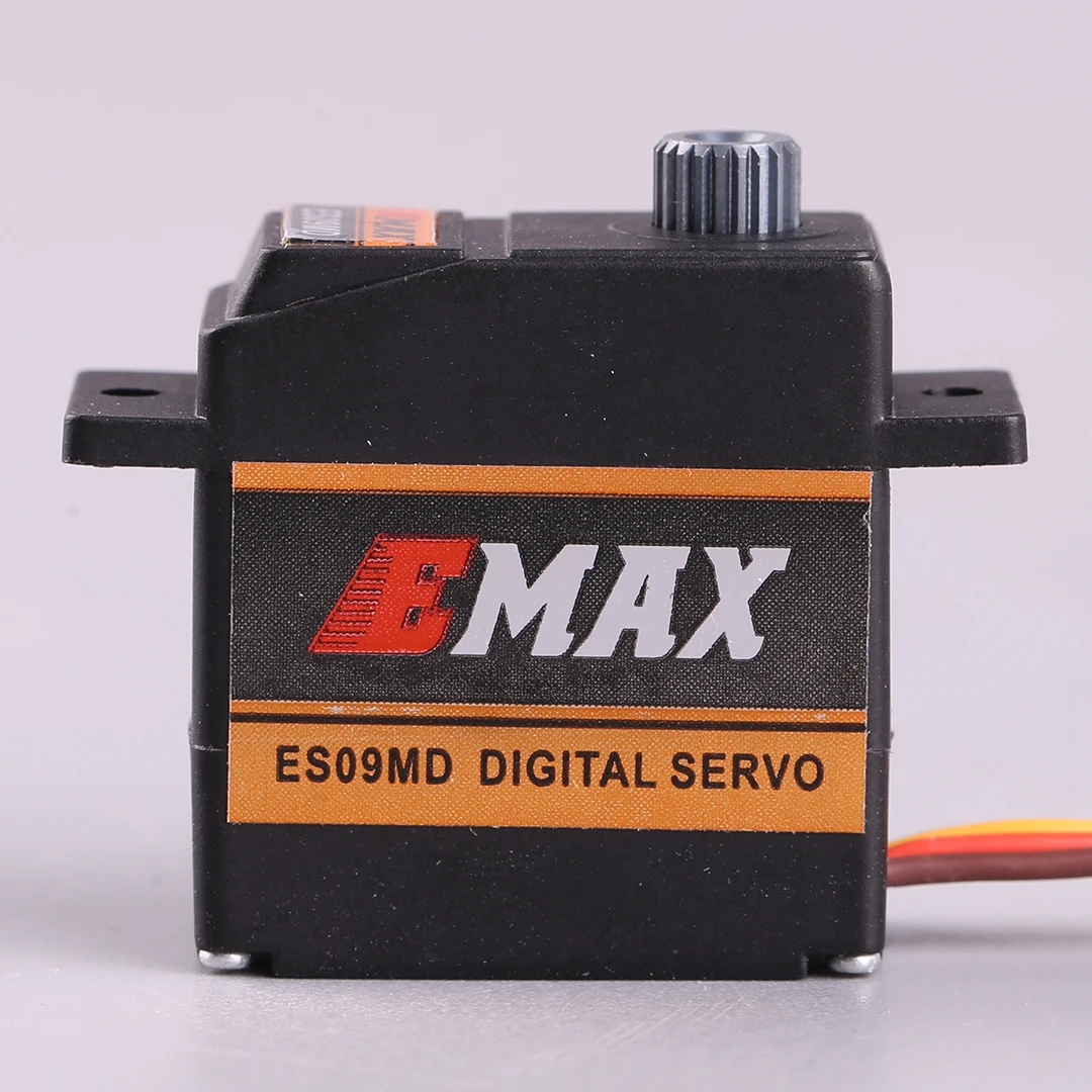 EMAX-Impermeável Metal Servo Digital com Engrenagens, ES09MD, 14.8g, RC Car, helicóptero, barco, Avião Acessórios, Original