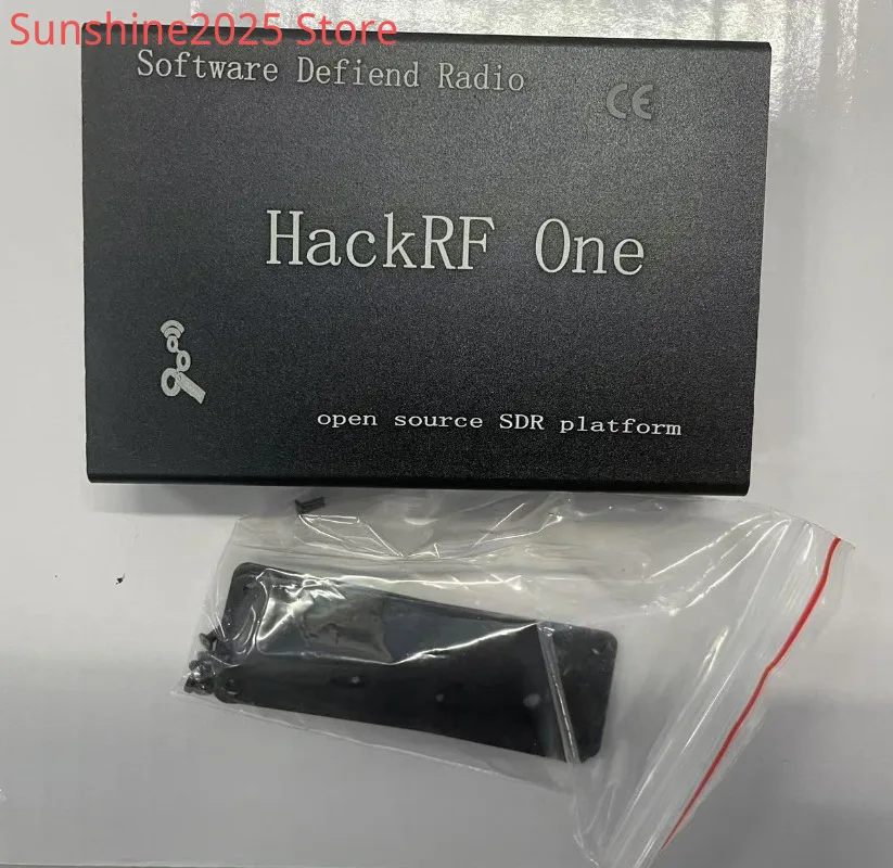 Black Aluminum Enclosure Cover Case Shell for HackRF One SDR