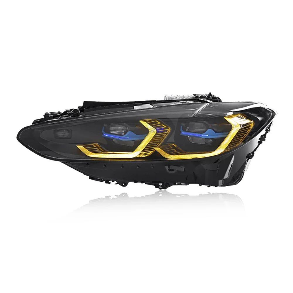 Car Headlights for BMW 4 series G22 G82 LED Headlight 2021-2023 Headlights DRL Turn Signal High Beam Laser Angle Eyes Projector