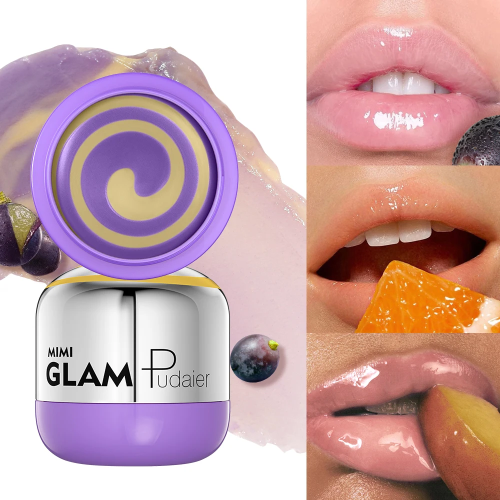 

Ночная маска для губ, двухцветная, увлажняющая спиральная текстура, уменьшает линии губ, уход за сухими губами, маска для сна против растрескивания сухих губ