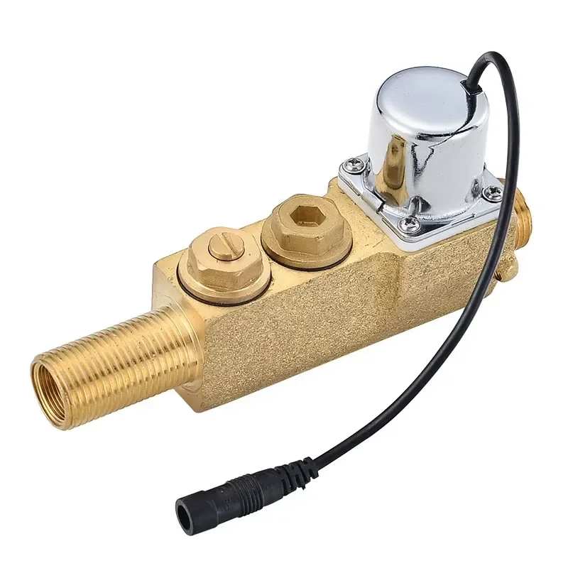 6V Automatic Urinal Flush Valve Solenoid Faucet Sensor Panel Accessories Water Saving for Hotel Bathroom Use