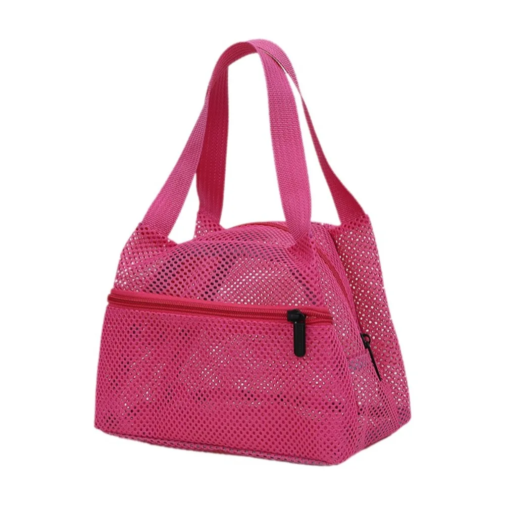 

Portable Mesh Beach Bag Clear Multifunctional Shower Cosmetic Bag Large Capacity Toiletries Organizer Travel Wash Bag Swimming