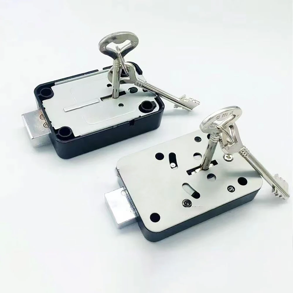 Anti-roubo Duplo Cilindro Vault Door Lock Bloqueio de Gestão Bancária Bloqueio de Chave Dupla