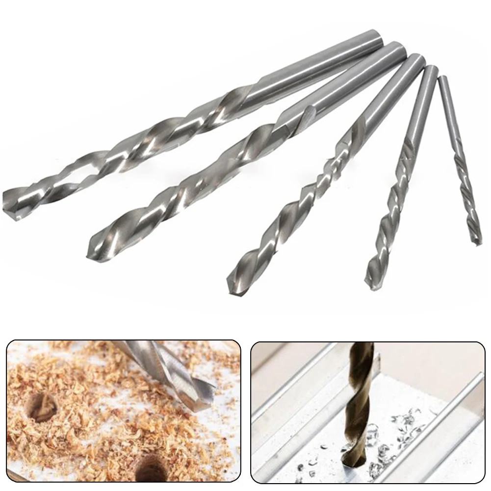 1pc Left Hand Drill Bits Straight Shank Left Way Carbide Drilling Tool 10-16mm Electrical Drill Power Tool Woodworking Carpentry