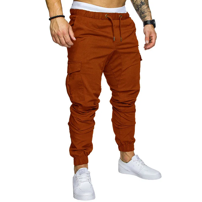 Male Cargo Pants Men Army Military Tactical Pants Streetwear Jogger Trekking Hiking Mountain Work Tourism Trousers Slim Fit