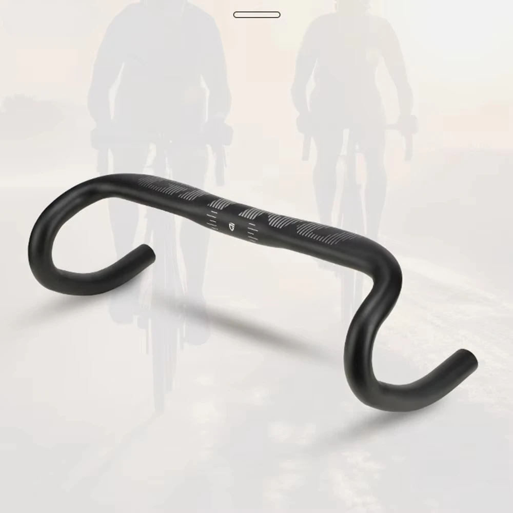 Aluminum Alloy Lightweight High-Strength 31.8x380/400/420/440mm Aluminum Alloy Bike Aerodynamic Handlebar