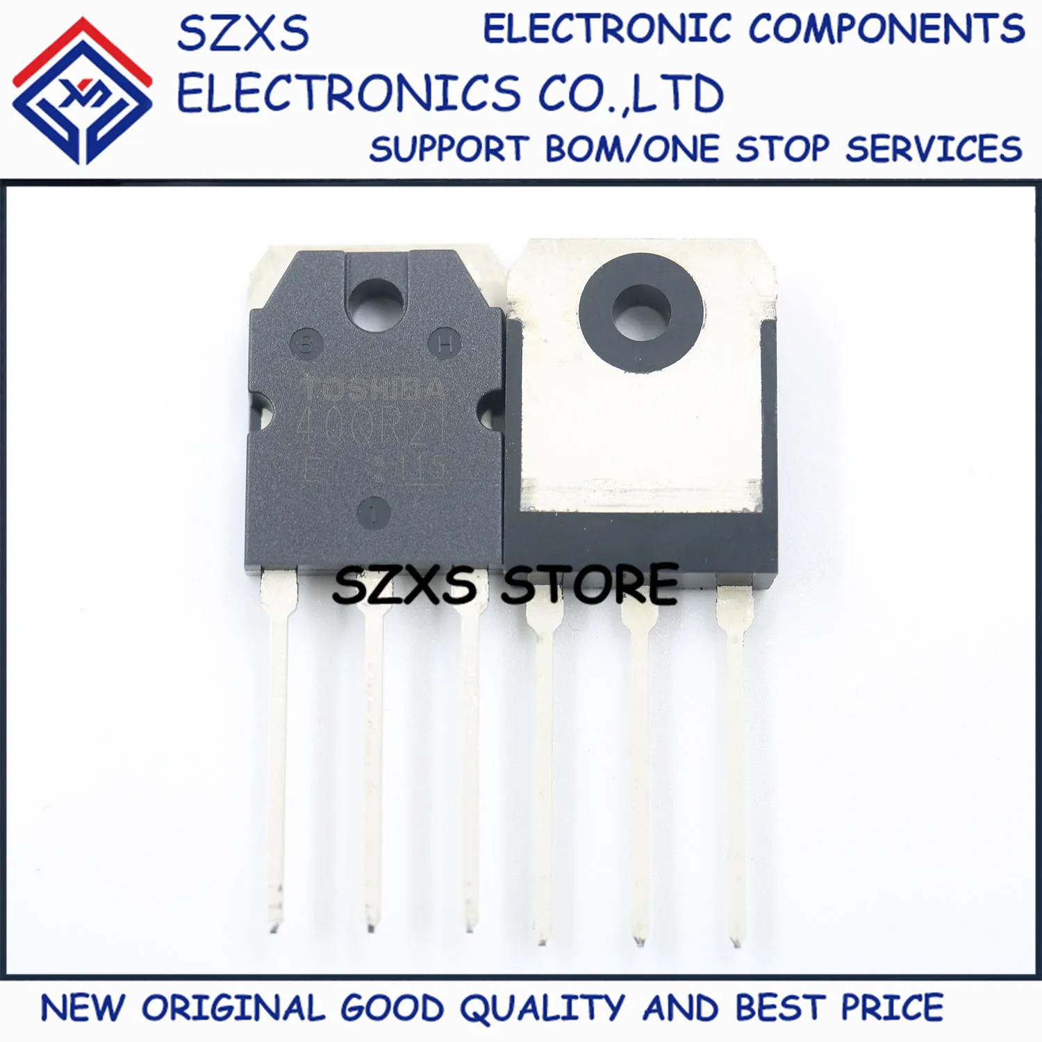 New Original 5Pcs GT40QR21 40QR21 TO-3P 1200V 40A IGBT Transistor In Stock Electronic Components Good Quality