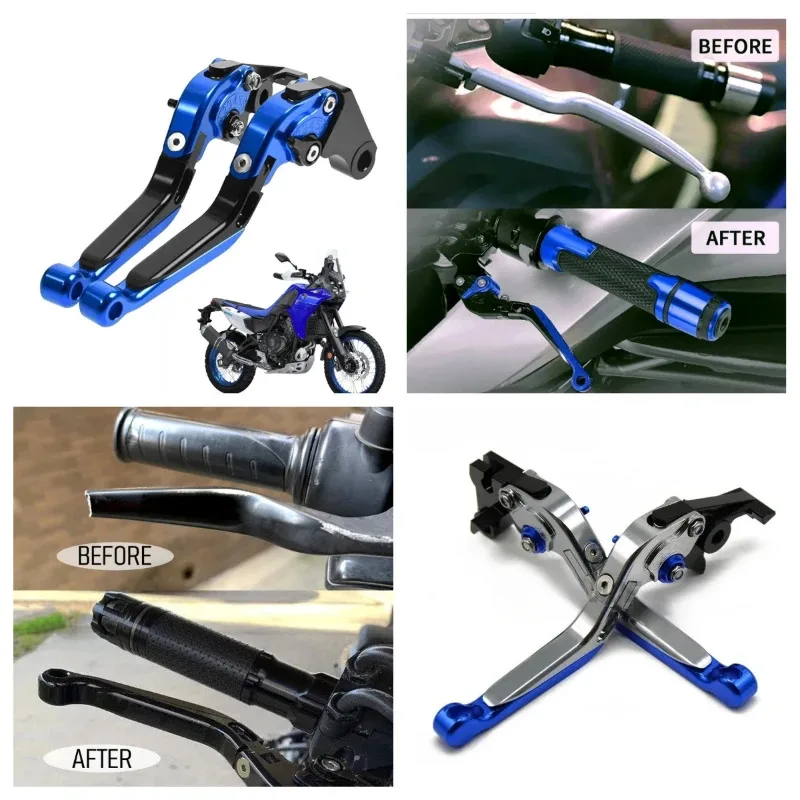 

Fit For YAMAHA TENERE 700 2019-2023 Motorcycle Accessories Folding Extendable Clutch Brake Levers
