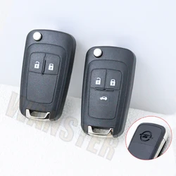 2 3 Bottoni Originale Sostituire Chiave Dell'automobile Custodia Flip di Controllo Remoto Fob Caso Borsette per Opel Vauxhall Corsa Astra Vectra Zafira Omega