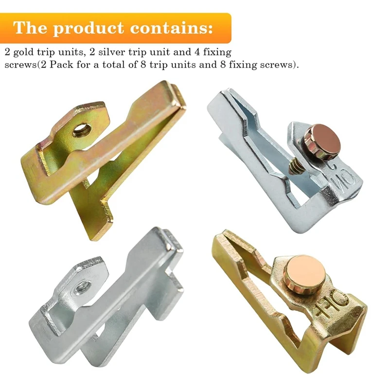 تبديل الوقت تريبرز استبدال ، تناسب سلسلة T100 الموقت ، 156T1978A ، 2 حزمة ، 4 على ، 4 قبالة ، 8 مسامير