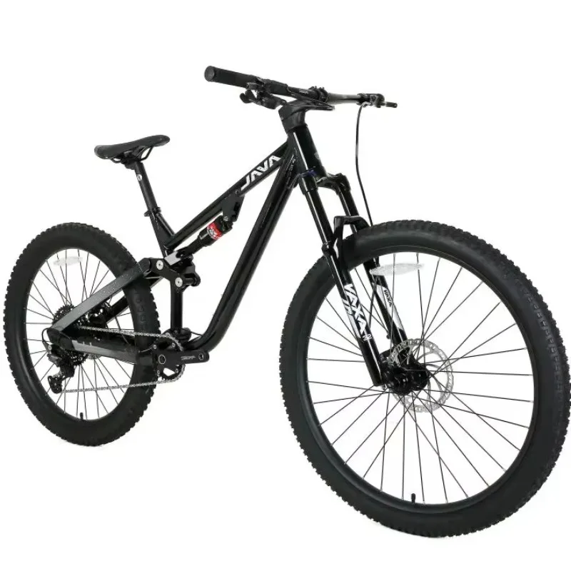 JAVA SABBIA 27.5 Inches Soft-tail Mountain Bike Full Suspension 12 Speed Aluminum Alloy Racing Bike Bicycle In Ready Stock