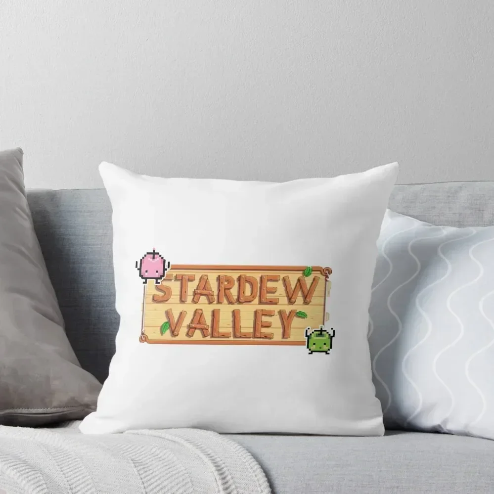 

stardew valley fan art sprites Throw Pillow luxury decor ornamental pillows for living room Cushions For Children pillow