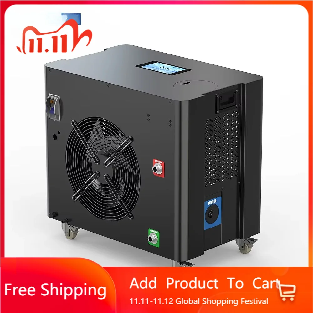 Smart WIFI Control Water Chiller, 0‑45℃ Ice Bath Chiller with Ozone Cycle Use