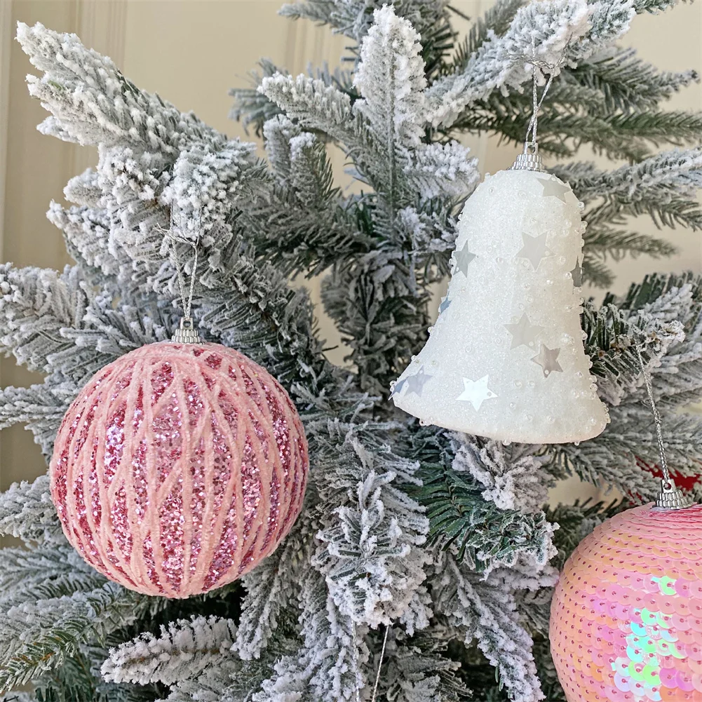 

Christmas Ball Sparkle Snowball 10CM Ball Xmas Ornament Christmas Tree Decoration Hanging Pendant Xmas Baubles