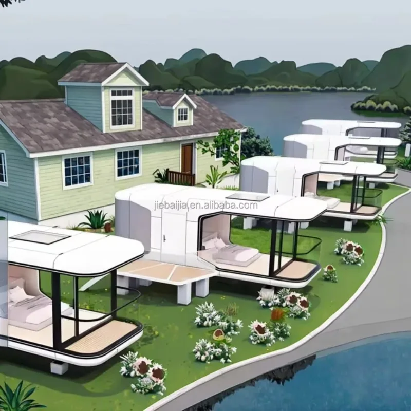 Villa espacial de habitação móvel