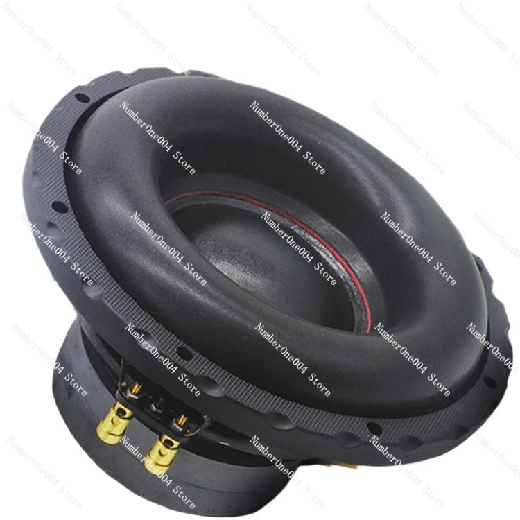 صوت السيارة 8 "10" 12 "مكبر صوت ثقيل مكبر صوت مزدوج ملف صوتي مزدوج مغناطيسي نقي باس سلبي