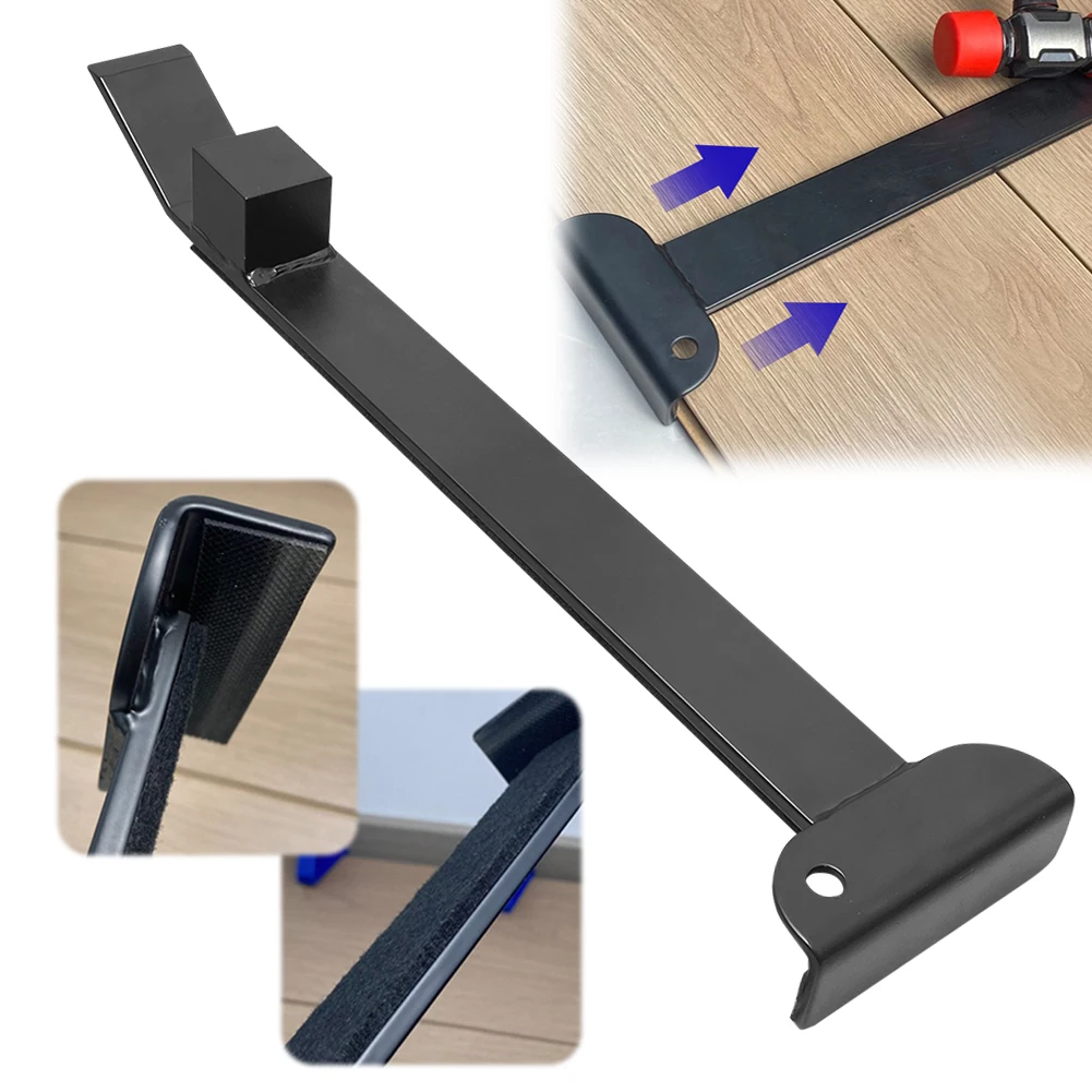 Professional Pull Back Hook Rust Proof Floating Floor Installation Tool Wood Board Pry Bar for Laminate Flooring Installation