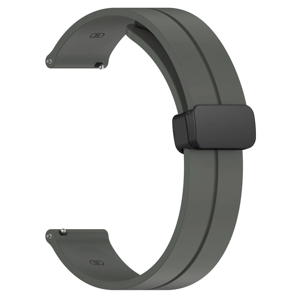 Magnetic Loop Strap For Amazfit GTS 4/3/2/2e/GTS2 Mini/GTR 4/3/Pro/GTR2/47mm silicone bracelet Amazfit bip 20mm 22mm Watch band