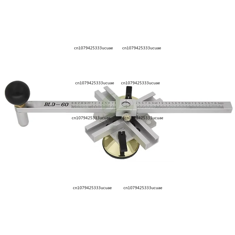 BLD - 122/BLD - 200. Dual - Purpose Circular Glass Cutting & Notching Tool. Also for Elliptical Glass Processing & Cutting