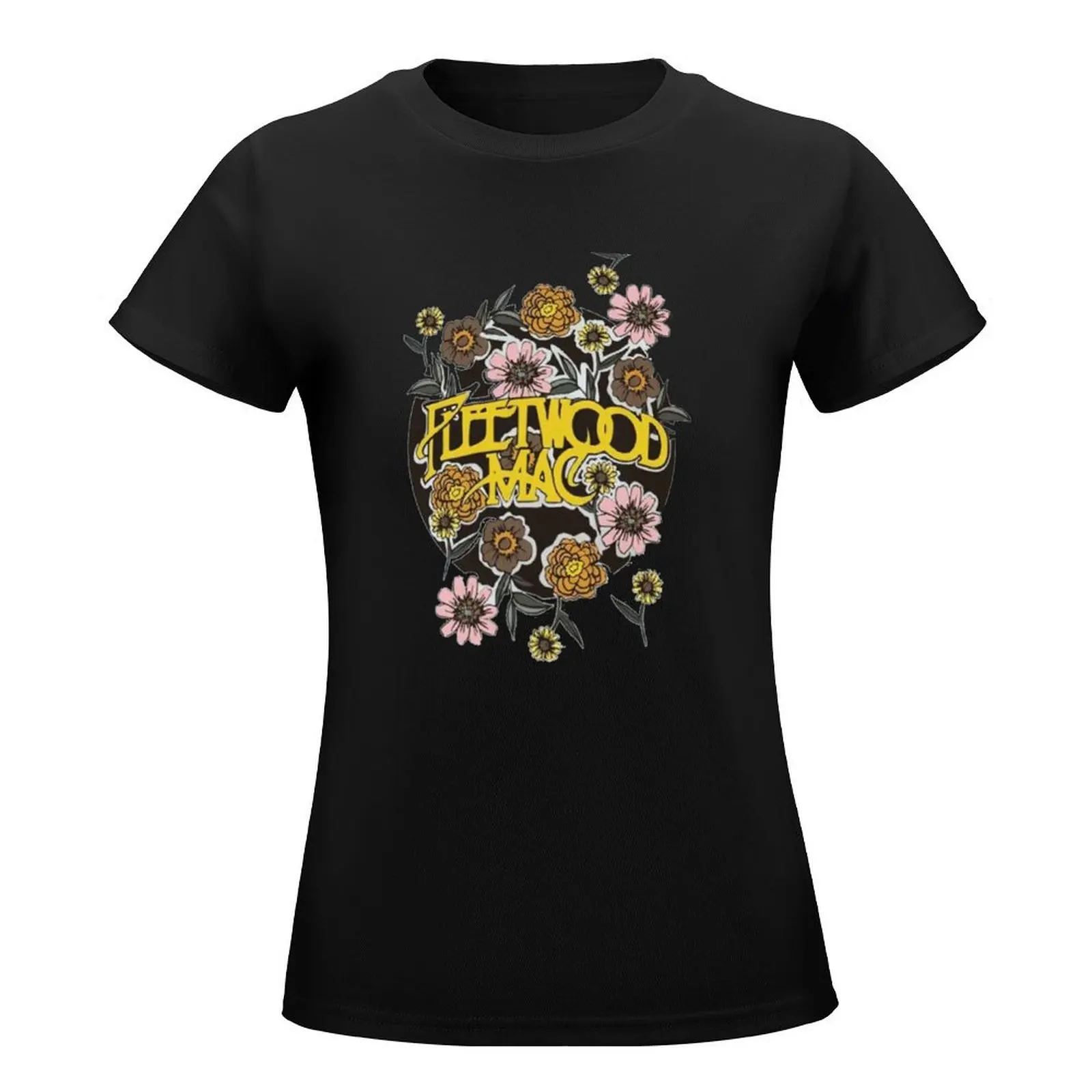 Fleetwoodmac T-Shirt Blouse Aesthetic clothing Women's tee shirt