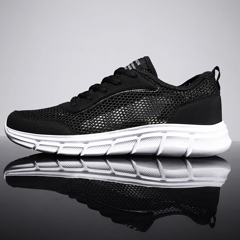 Men Sneaker Shoes Summer 2023 Mesh Sneakers Breathable Lightweight Casual Shoes Comfortable Walking Shoes Zapatillas Hombre