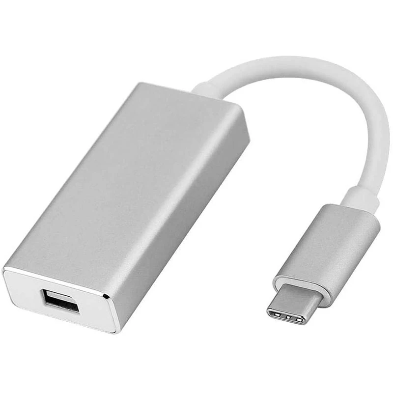 

Переходник USB 3.1 Type-C на Mini Display Port DP, внешний конвертер USB Type-C типа «папа», для Mac