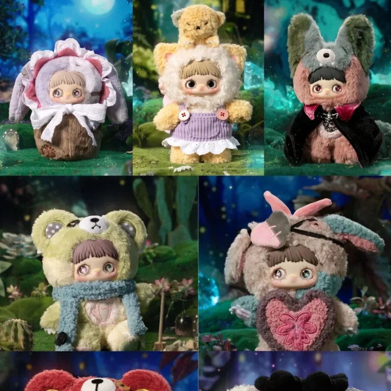 

New Maymei V4 Twin Secret Realm Series Mystery Box Cute Vinyl Doll Kawaii Trendy Ornament Pendant Collect Model Toy girl Gift