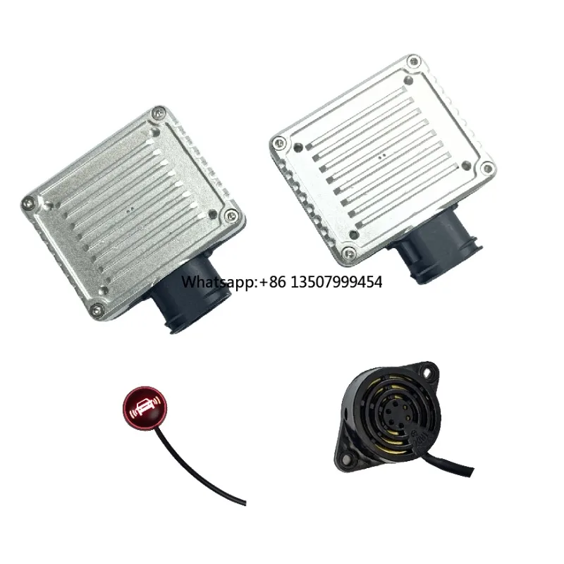 Truck BSD lane Change Assistance System Car Microwave radar Universal  Vehicle Waterproof Reversing Aid Double Alarm