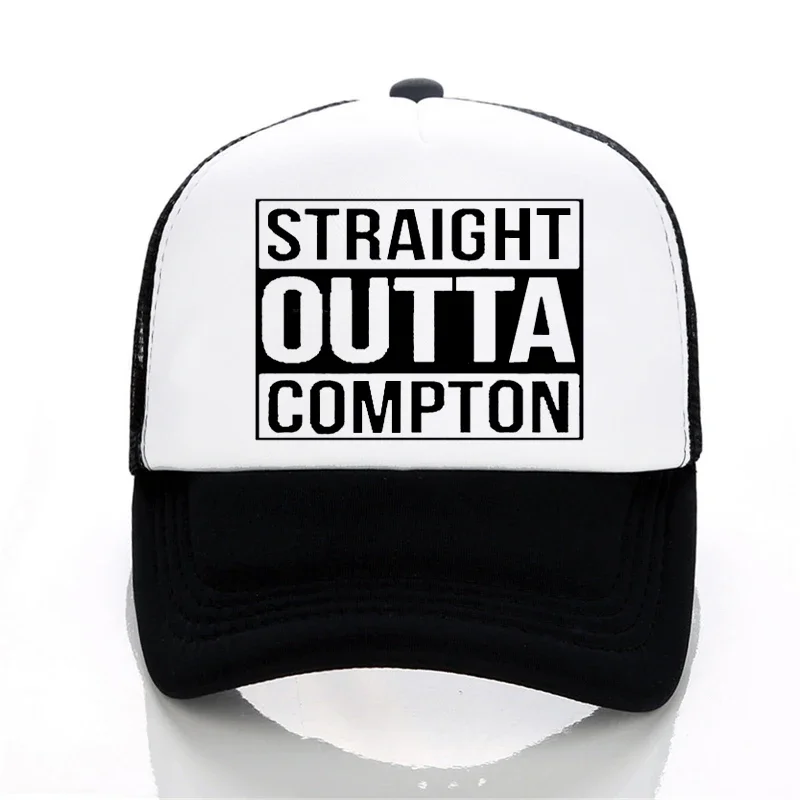 

Straight Outta Compton Baseball cap Men Women Europe and The United States Style rock hat Summer Mesh Breathable caps