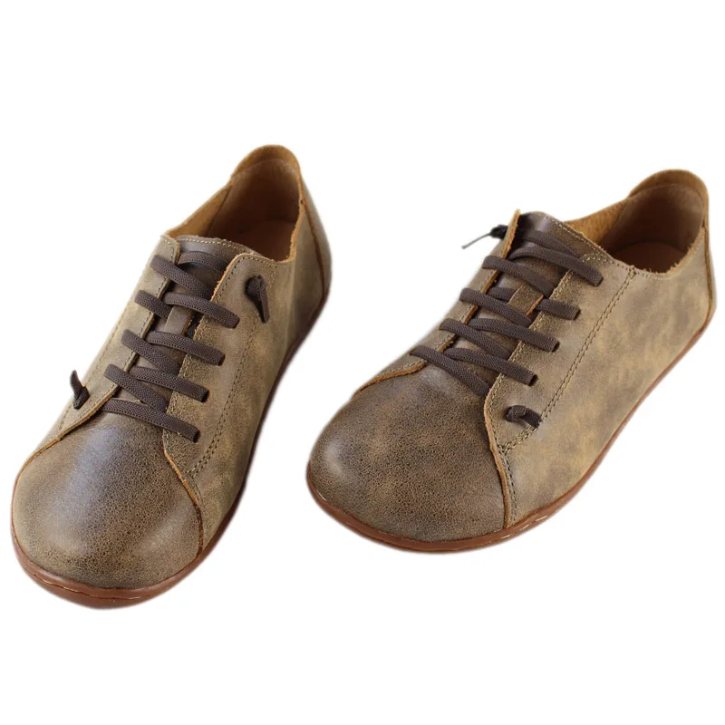 Vintage Cowhide Shoes for Men, Outdoor Shoes, Work Out Effect, Genuine Leather, Spain