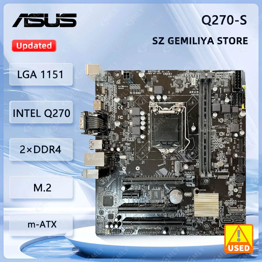 tarjeta-madre-asus-q270-s-intel-q270-lga-1151-32gb-ddr4-compatible-con-cpu-6500-6400-7500-6600-7600-7400-micro-atx