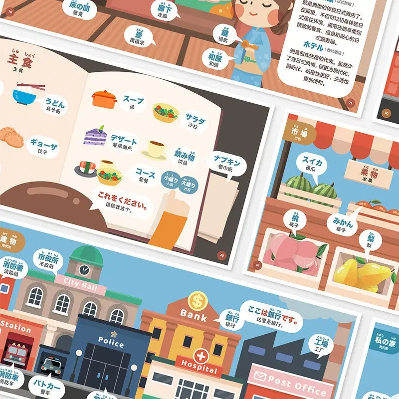 Little Japanese Big Scene Zero Basic Japanese Introduction To Parent Child Interaction Game Studies Japanese Enlightenment Books