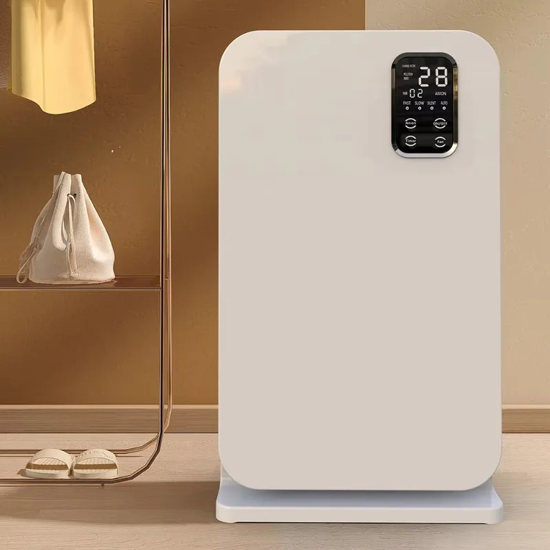 2026Smart Portable Mini Electric Air Purifier UV HEPA Filter Low Noise Desktop Installation Aromatherapy Wifi Supports EU US