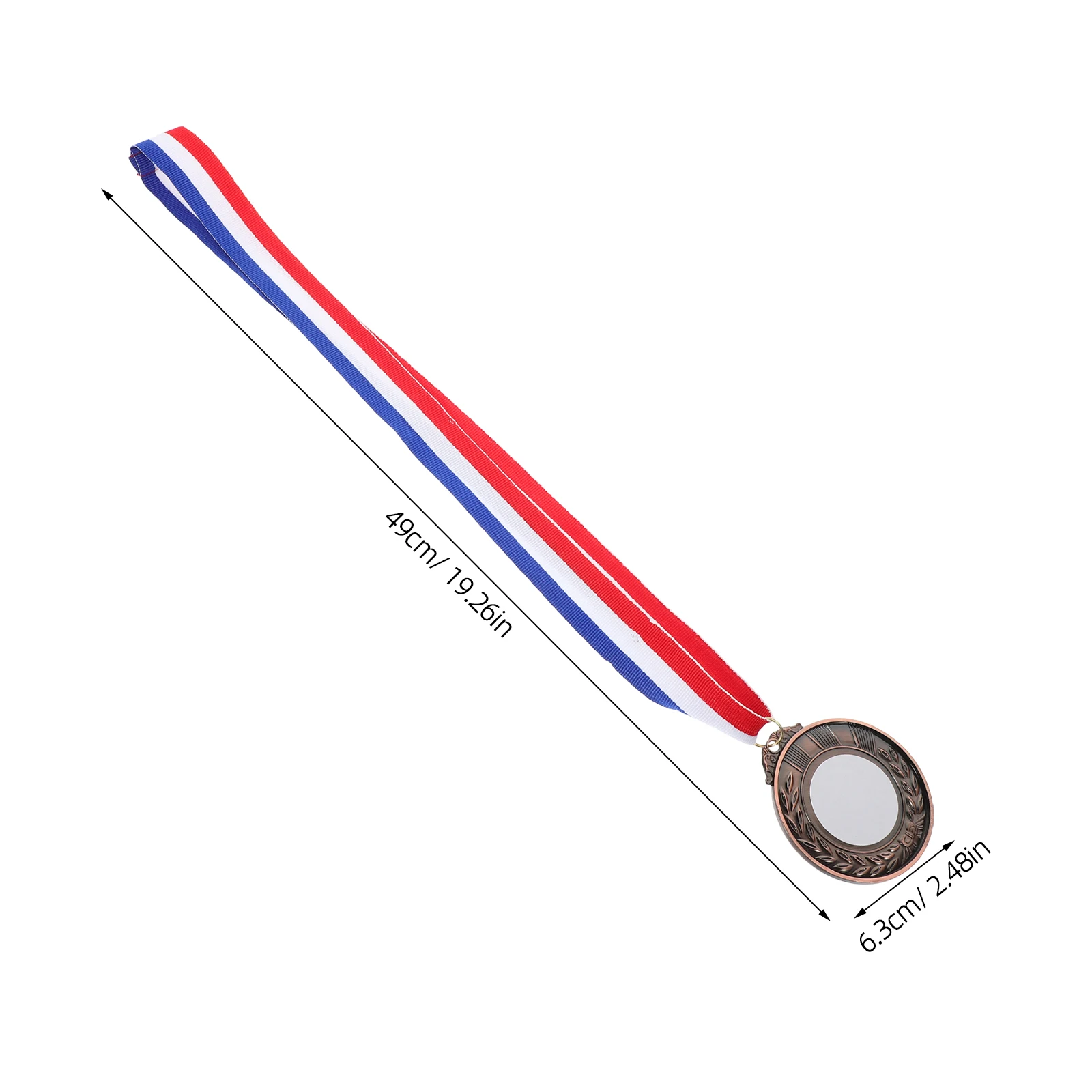 

1pc Blank Medals for Awards Kids Encouragement Metal DIY Party Game Prizes Classroom Rewards Competition Props Decorative Award