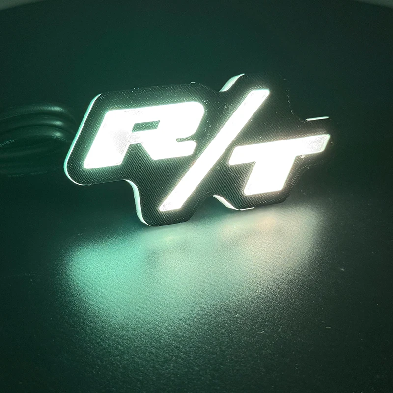 

Сменный OEM-логотип/эмблема с RGBW-подсветкой серии Flow для Dodge RT SRT Hellcat
