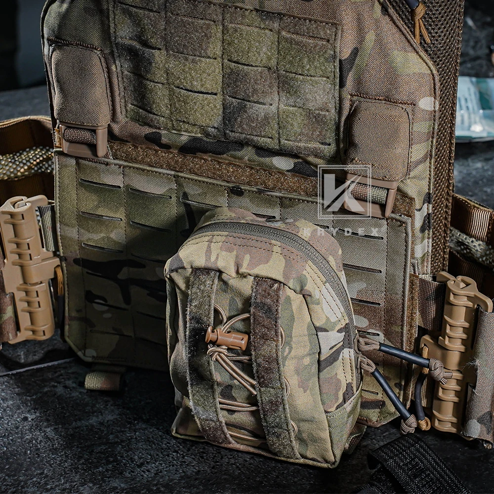 KRYDEX Tactical Vertical GP Pouch Molle Multi Purpose Utility Storage Bag Waistbag Airsoft Hunting Outdoor Accessories - view 4