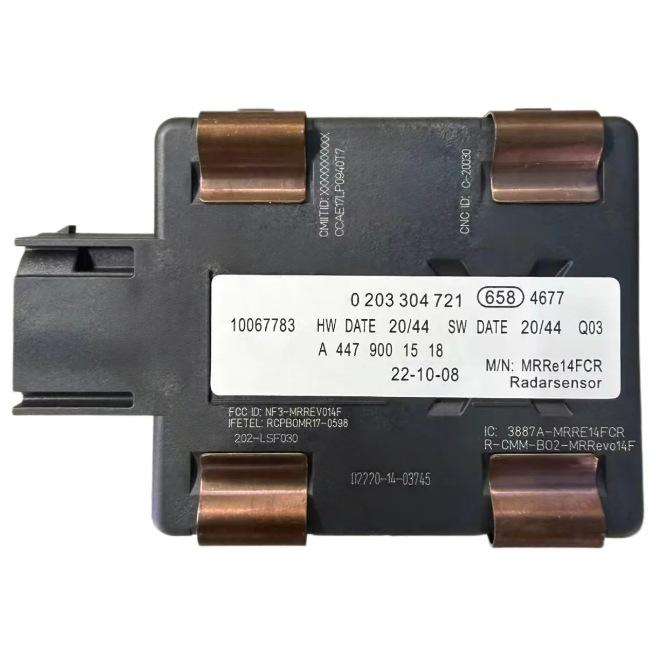 A4479001518 Area Radar Sensor 0203304721 Cruise Control Distance Radar for 17-20 Mercedes, DAS W447