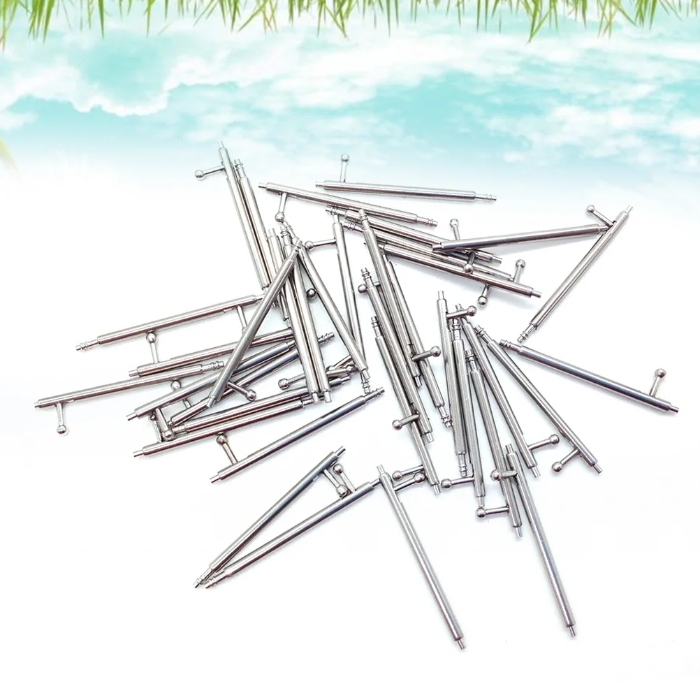 

8Pcs Stainless Steel Watch Connecting Shaft Pins for Metal Watchband Bracelet Ear Watch Spring Pin Repair Accessories 1.5x20mm