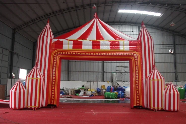 Color Size Pattern Logo Shape Quality Inflatable Outdoor Circus Arch