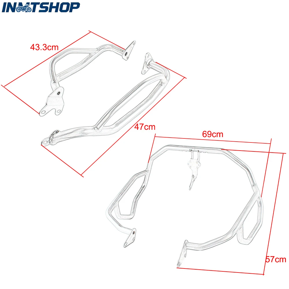 Factory Wholesale of Bumper Guards, Side Bumper Frame Fall Arrestors for HONDA CRF1000L Africa Twin 2016-2017 Motorcycles.
