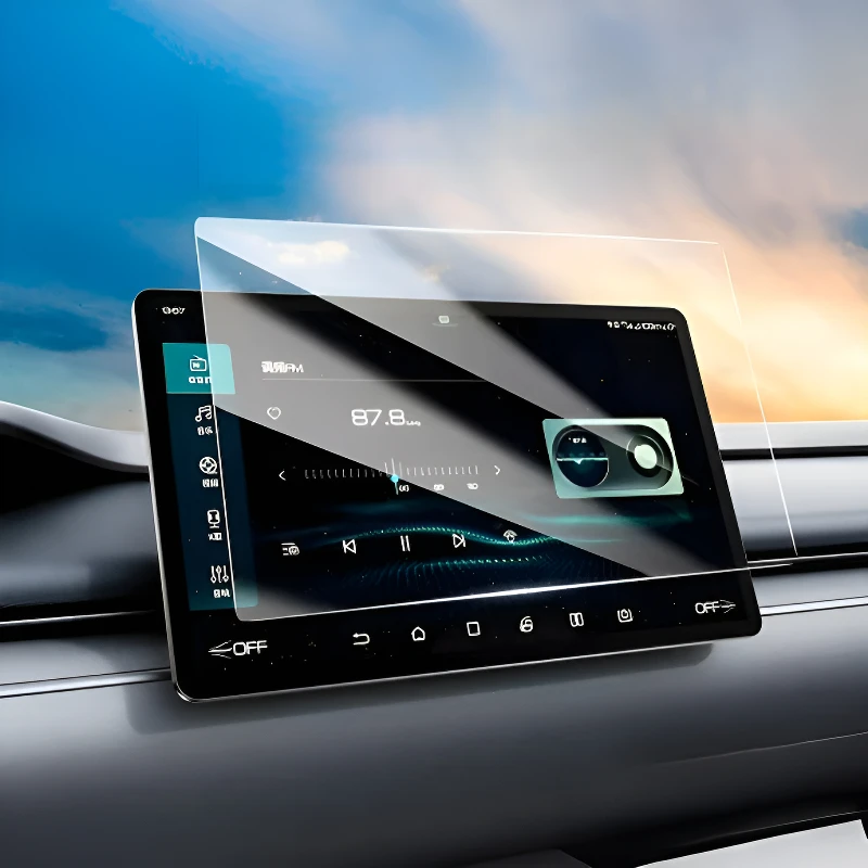 For BYD Seal 2022-2025 Models 12.8-15.6 inch Tempered Glass Screen Protector Car Infotainment Radio GPS Console Navigation