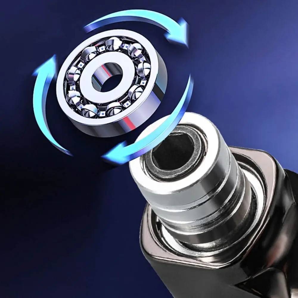 

Durable 6.35mm Screwdriver Holder Bit Adjustable Alloy Steel Bit Corner Grinding Accessories Black Power Tool Parts