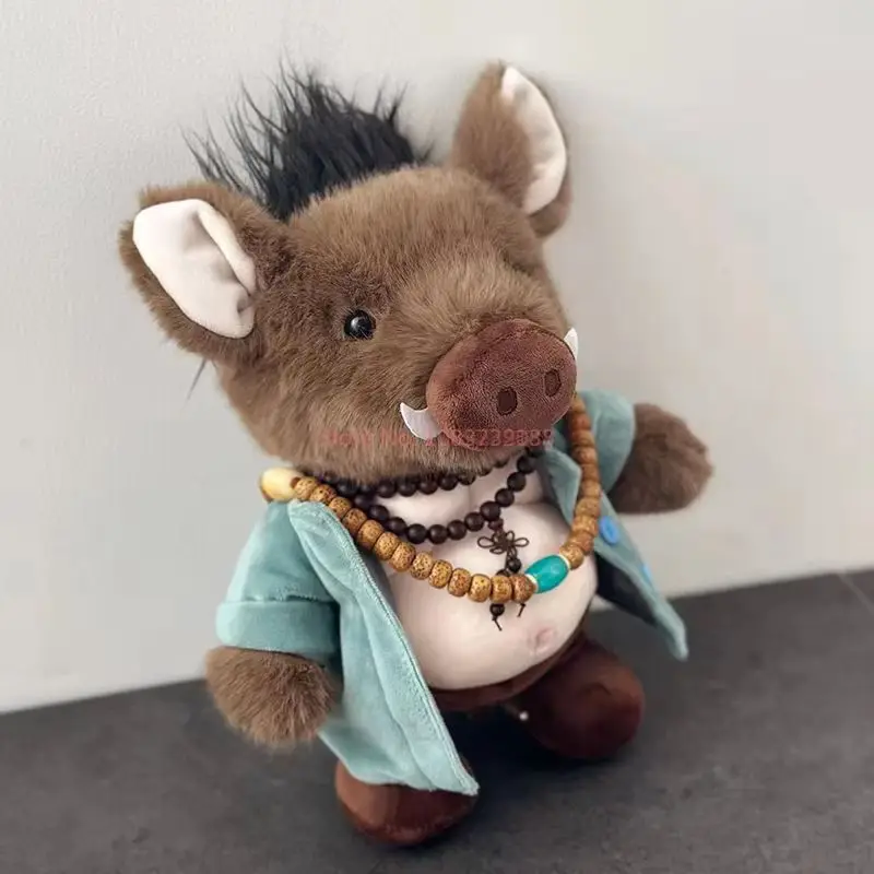 Neue schwarze Mythos Wukong Bajie Spiel bezogene Waren Schwein Anhänger Puppe Modell Schlüssel bund kleinen Anhänger niedlichen weichen Figur Spieler Geschenk