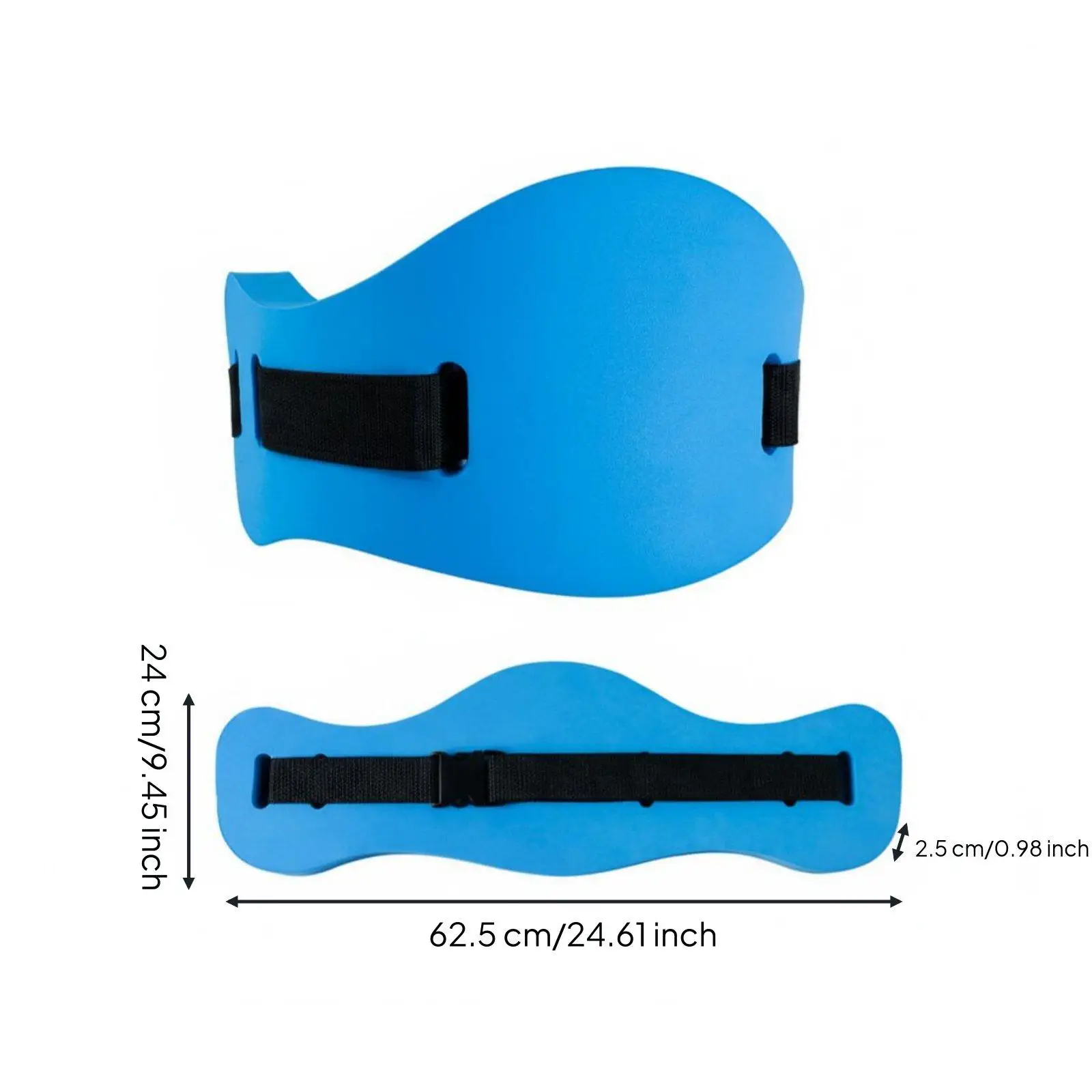 Kids Swimming Training Belt EVA Foam Buoyancy Belt for Children Beginner Learn to Swim Adjustable Nylon Strap Safety Float Aid