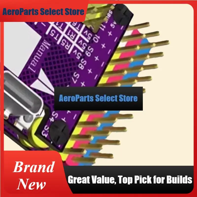 AeroPartsA97I-F405 FC AP INAV 8.0 Support For Overhead Fixed-Wing FPV Long-Range Flight Open-Source Flight Control