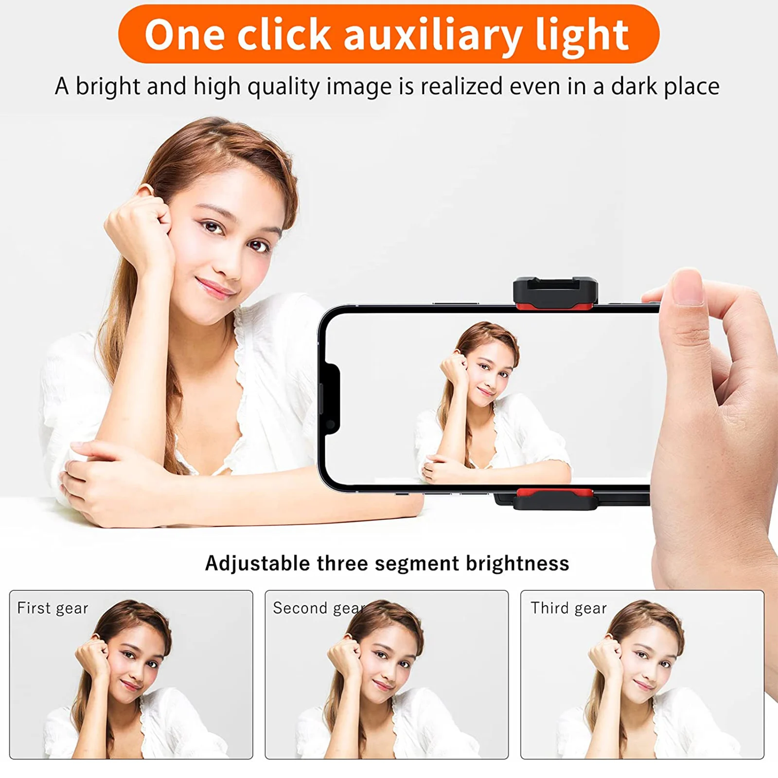 UURIG Phone CapGrip Handheld Selfie Booster Hand Grip Bluetooth Shutter for iPhone 14 13 12 Samsung HUAWEI Xiaomi