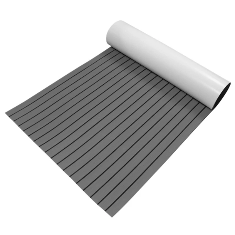 

240X 45cm EVA Foam Floor Mat for Marine Boat Yacht RV Self Adhesive Foam Teak Deck Sheet Boat Synthetic Foam Floor Mat