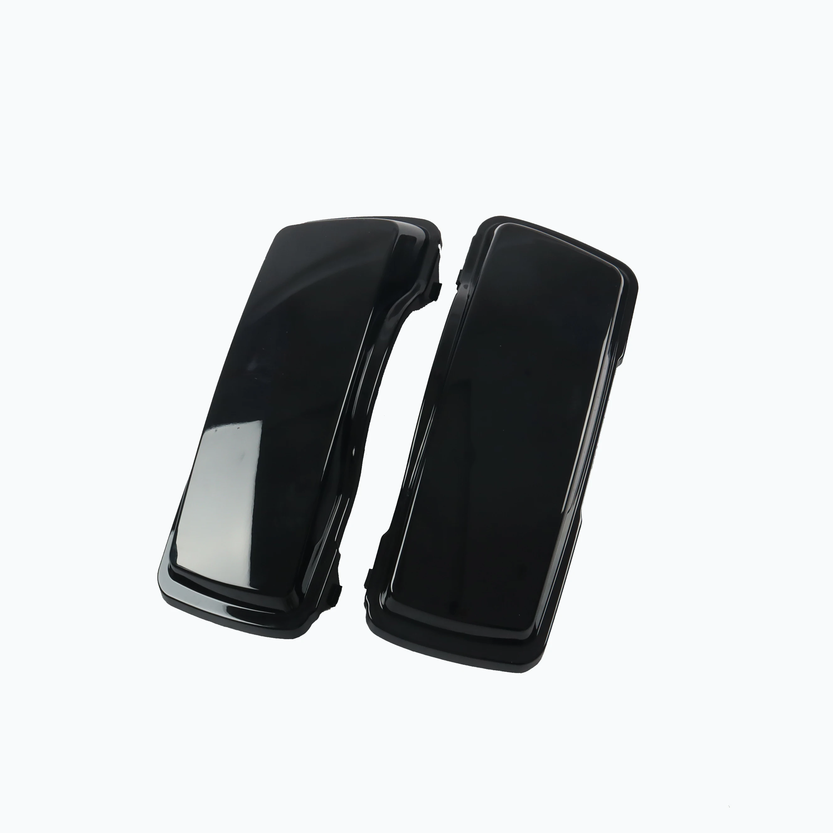 โรงงานจีนทาสีดําเงาสําหรับฝาปิดถุงข้างรถจักรยานยนต์ Harley Davidson ปี 1993-2013